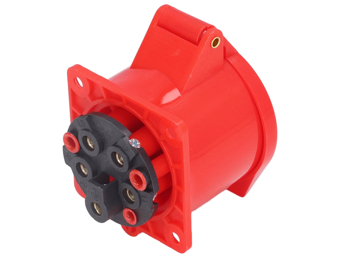 Conector De Tomada Industrial À Prova D'água Ip44