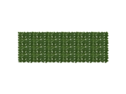 Vidaxl Tela De Varanda Com Folhas Verde 300 X 100 Cm
