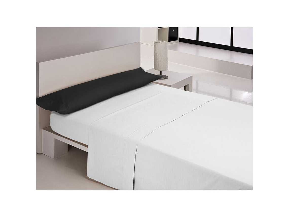 Capa de almofada HAPPY HOME MIX COLORS (Preto - 45 x 85 cm)