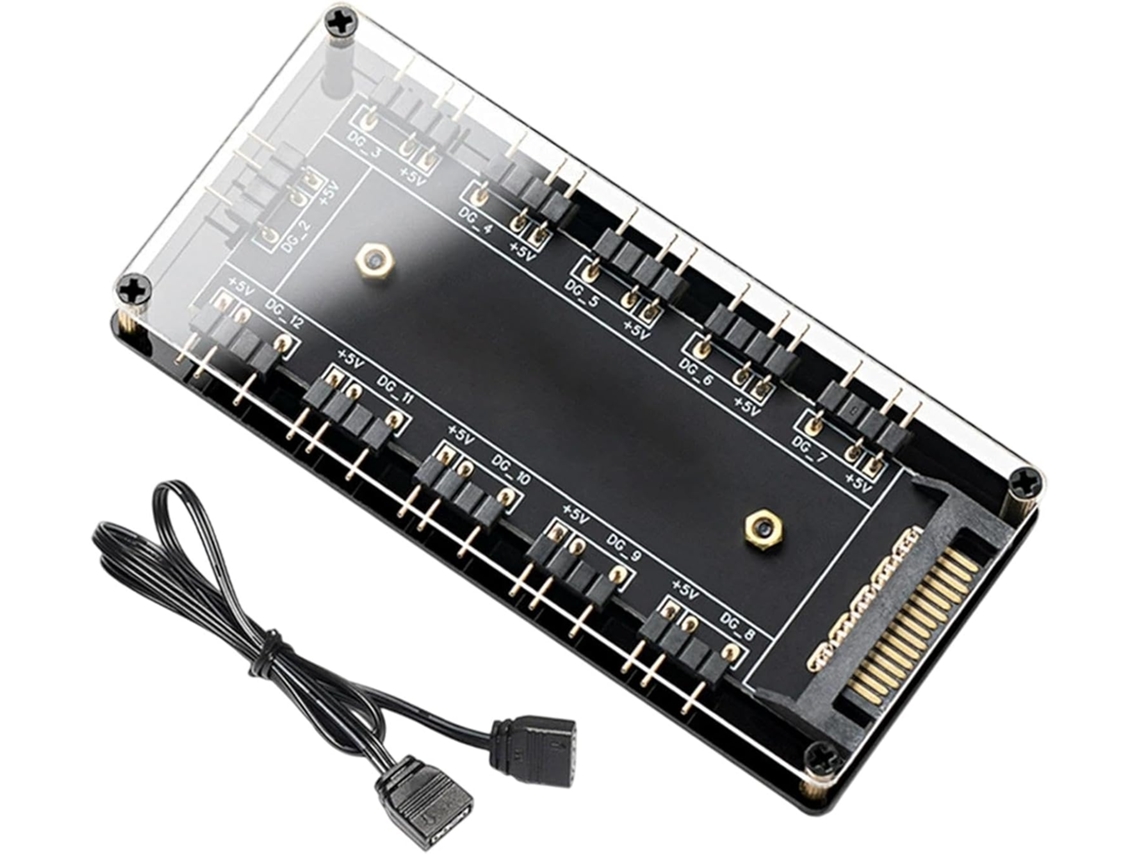 Hub De Ventoinhas Para Pc Multifuncional, Estável E À Prova De Poeira