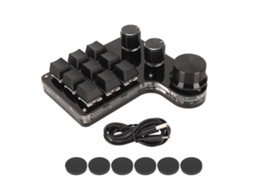 Teclado 9 Teclas LAXISCREED Programável Rgb Diy