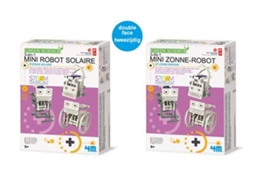 Kidzlabs Ciência Verde/ecoengenharia Mini Robô Solar 3 Em 1/ Embalagem F R A N S T A L I G E 4m