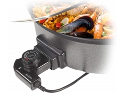 Panela Elétrica SOGO PIZ-SS-10095 (1500 W) — Diâmetro: 36 cm
Profundidade: 7 cm
Revestimento antiaderente de alta qualidade Xylan®
Baixo consumo energético
Tampa em Vidro
Termostato regulável extraível