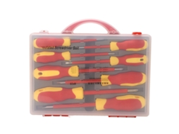 Kit Chave Fenda Cruzada Isolada 8 Peças 500v