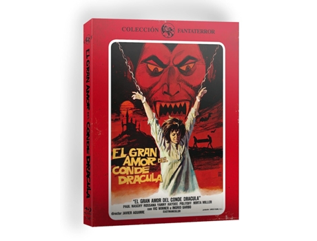 Blu Ray El Gran Amor Del Conde Drácula 1973 Edición Limitada 666