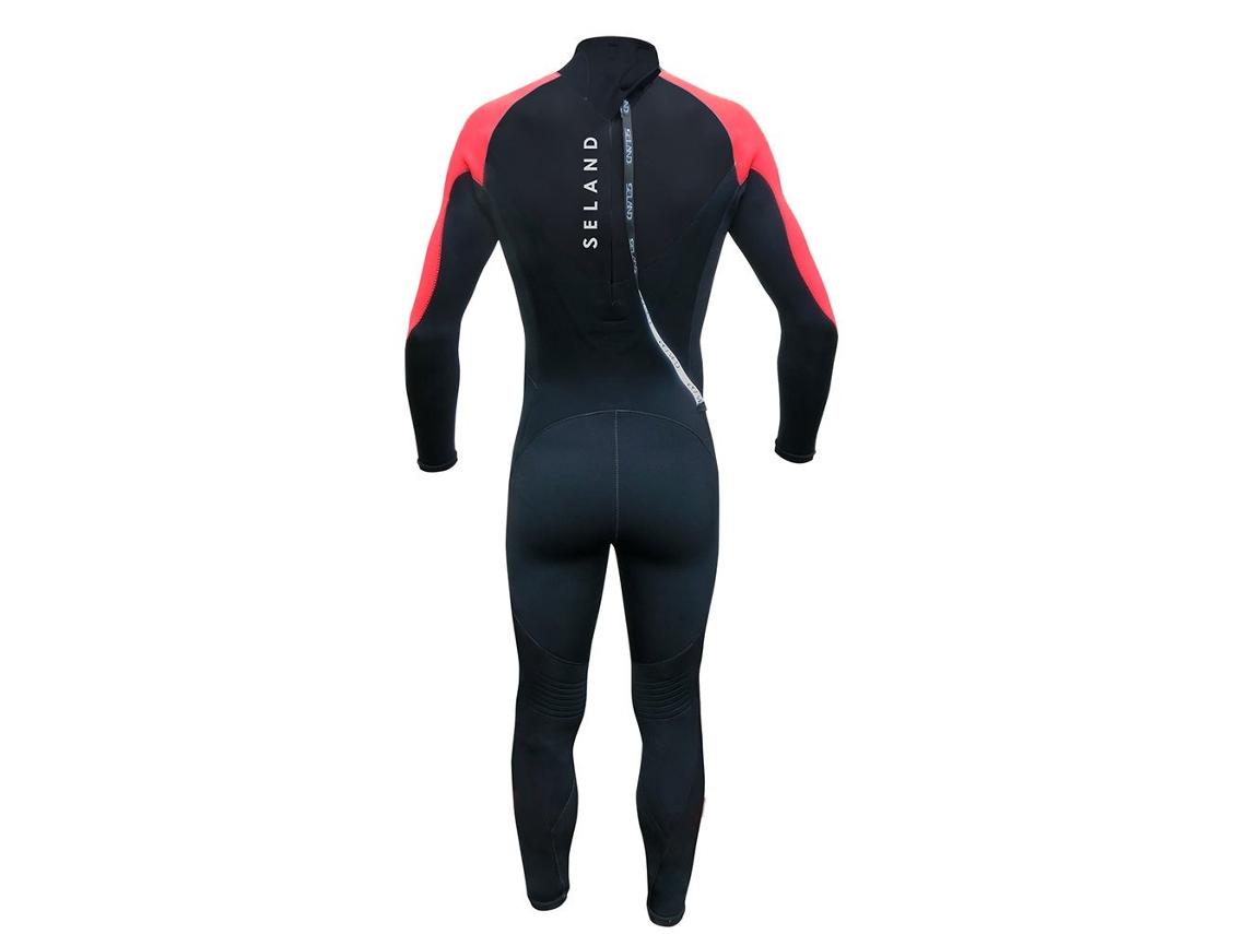 Macacão de Neoprene Infantil de Manga Comprida com Zíper Nas Costas Mundaka Ii Preto 6 Yearsseland