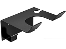 Suporte De Parede Para Secador Cabelo - 11,5 X 9,5 5,5 Cm Metal Preto Universal Acessório Banheiro