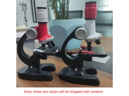 Yuru microscópio Infantil 1200x Kit Científico para Escola Primária Brinquedo Educativo com Suporte Celular