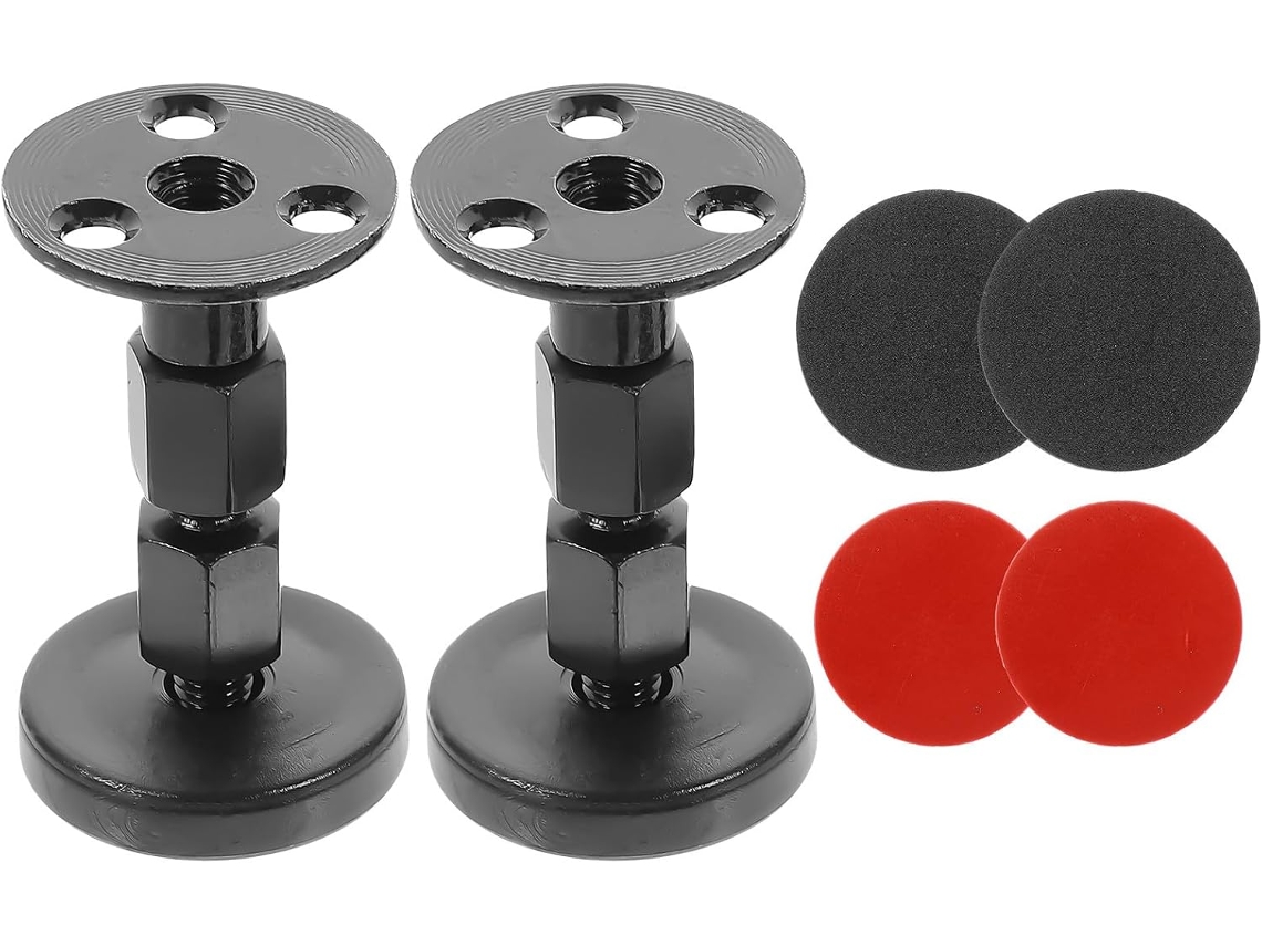 Estabilizador Ajustável para Estrutura de Cama, com Redução Ruído, em Metal, Preto, 67 87mm 1 CHABERLU