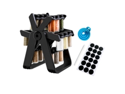 Rack de Temperos Rotativo LAXISCREED 18pcs