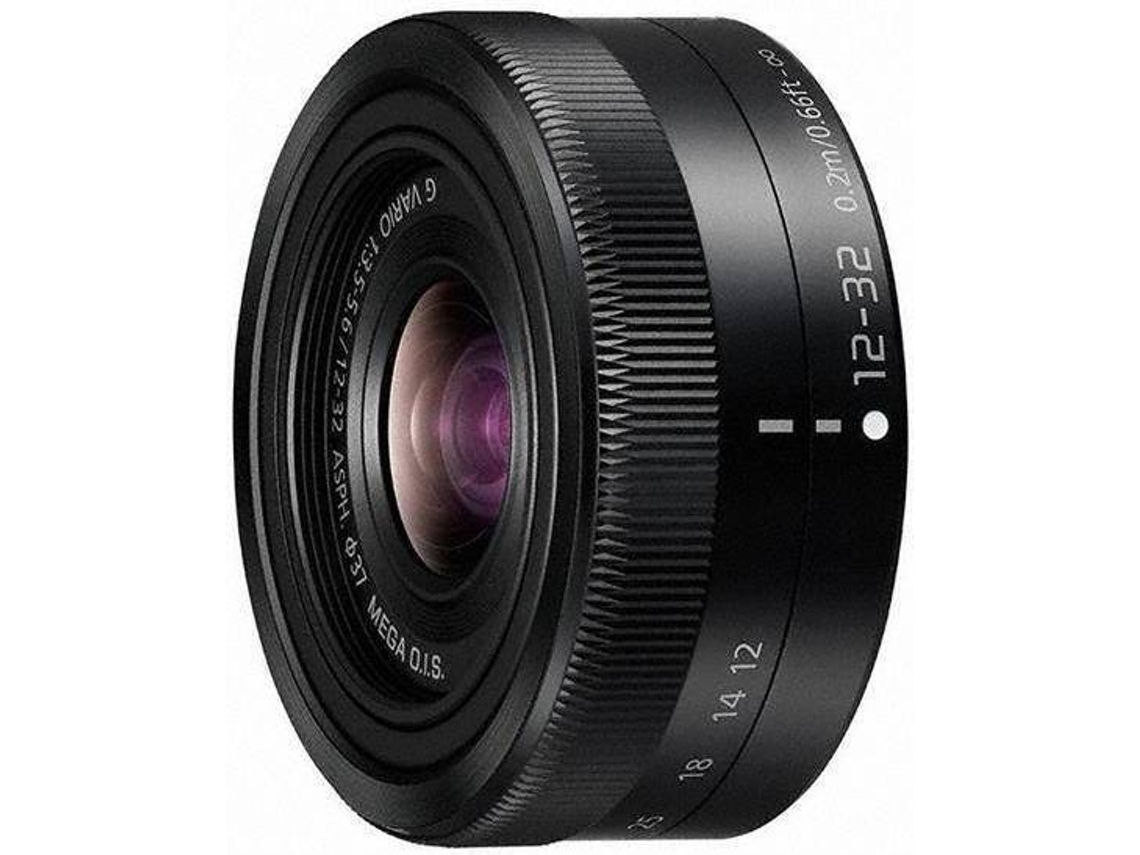 Objetiva PANASONIC 12-32mm H-Fs12032E-K (Encaixe: Micro 4/3 - Abertura: f/3.5-5.6 - f/22)