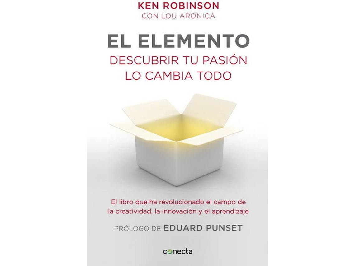 Livro El Elemento de Sir Ken Robinson e Lou Aronica (Espanhol)
