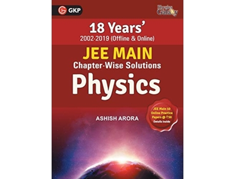 Livro Physics Galaxy 2020 Jee Main Physics - 18 Years Chapter-wise Solutions De Ashish Arora (inglês)