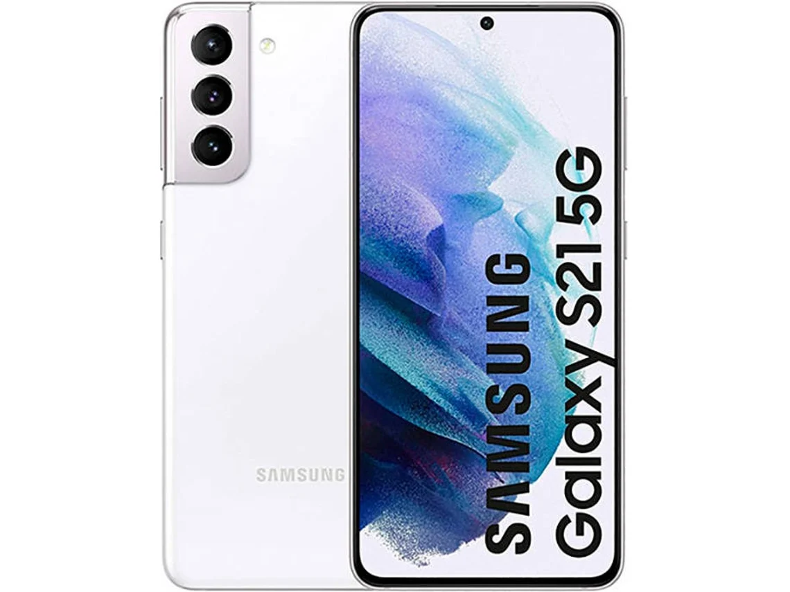 Smartphone SAMSUNG Galaxy S21 5G 256Gb G991B Ds Branco Grau C (Recondicionado Sinais de Uso)