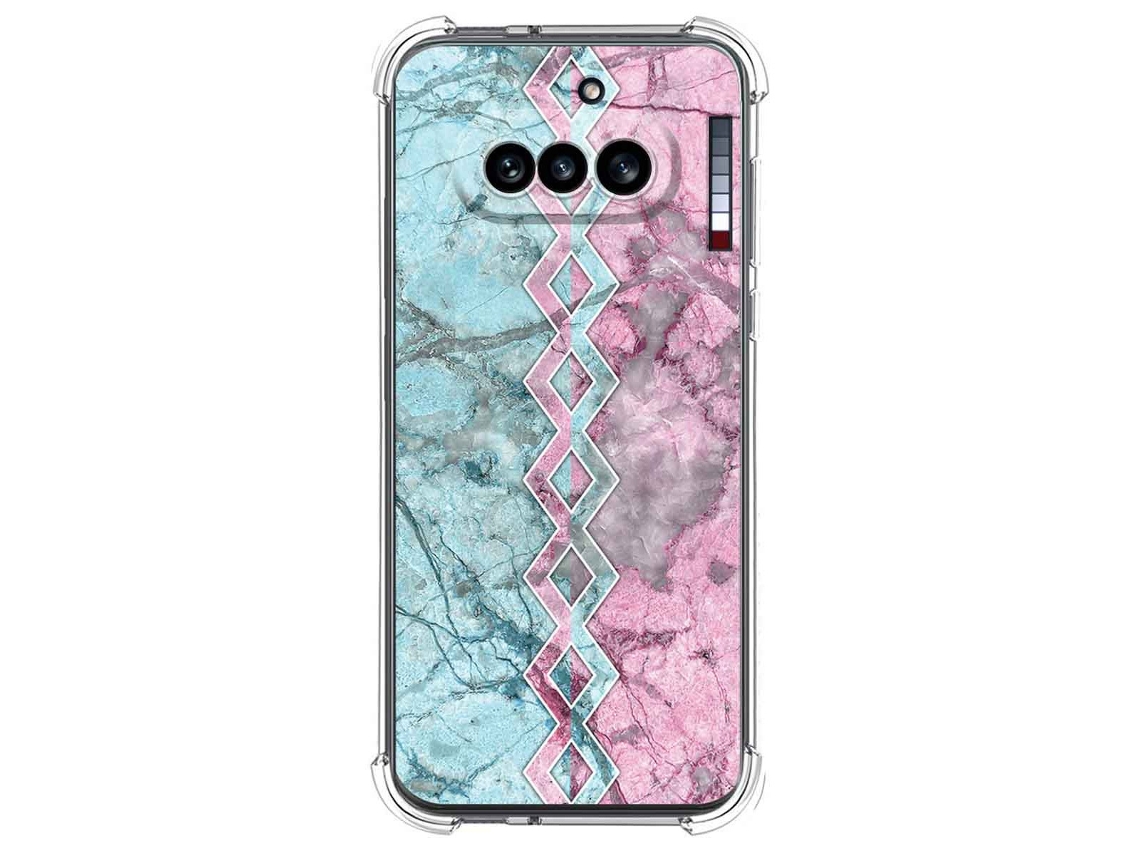 Capa Tumundosmartphone De Silicone À Prova De Choque Para Nothing Phone 4a 5g Com Estampa De Mármore 8 Desenhos