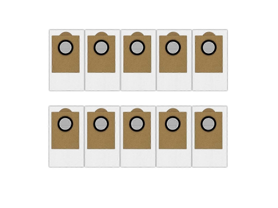 Conjunto De 10 Sacos De Pó De Reposição Para Aspirador Robô M3_ozo