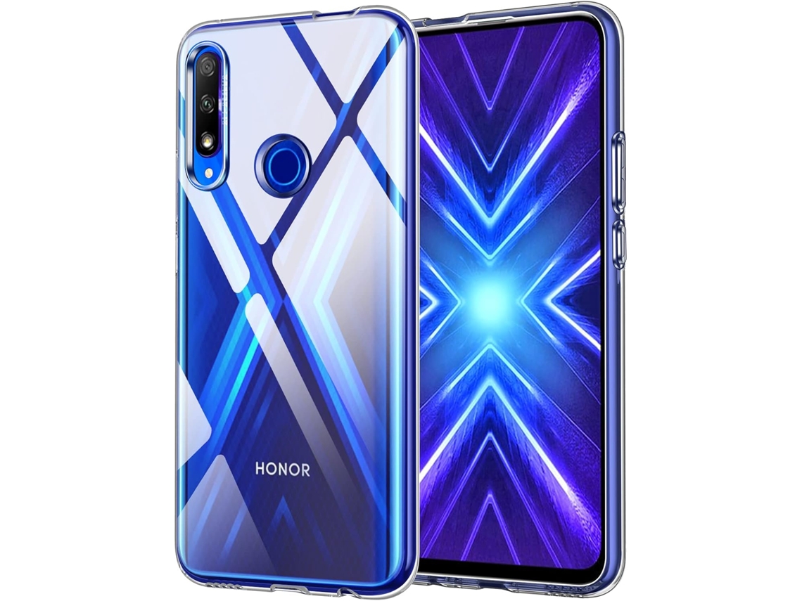 Capa Protetora Fina Antiriscos para Honor, Huawei Huawei P Smart Z HONGWE. Textura Macia Anti-Choque Transparente