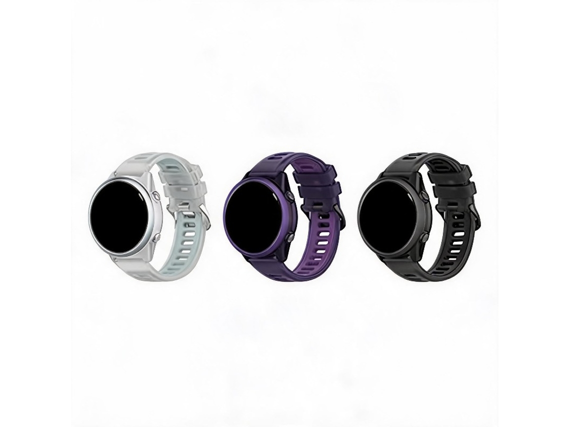 3 Pcs Bracelete Para Garmin Forerunner245/245music (20mm) Cuich