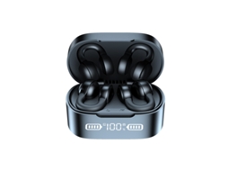 Auriculares Bluetooth True Wireless  Sem Fio 5.0 Verdadeiros com Microfone 3D Hi-Fi Estéreo com Cancelamento de Ruído