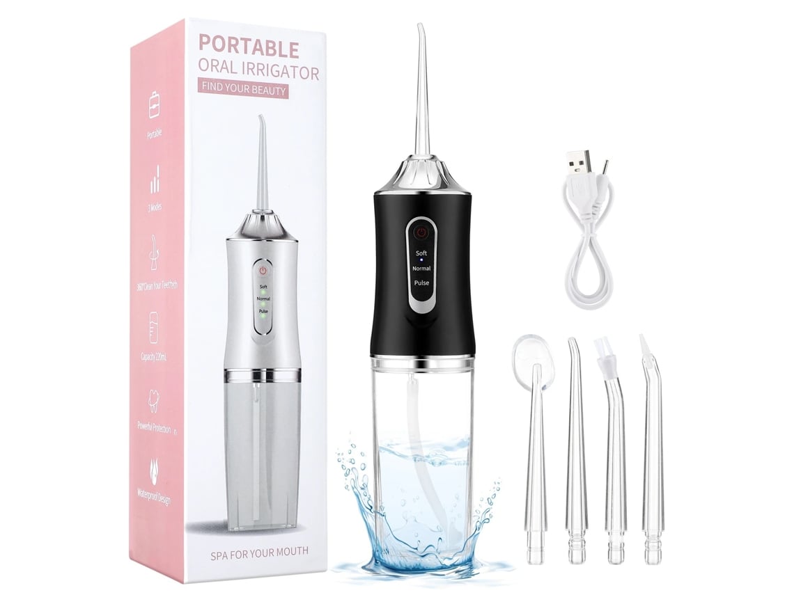 Irrigador Oral Portatil OHPA Zz05 Preto Worten.pt