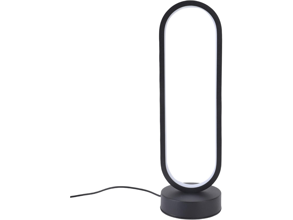 Luminária de mesa LED Chiciris, design oval moderno com luz ajustável, luz noturna decorativa para quarto e mesa –