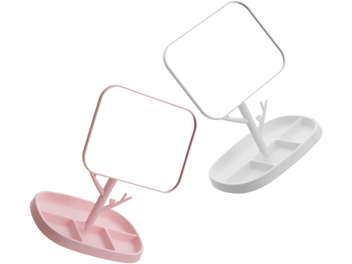 Conjunto de 2 Espelhos para Uso Doméstico e no Quarto. CHABERLU