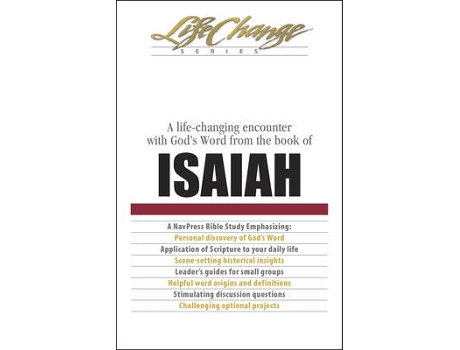 Livro lc isaiah (18 lessons) de press nav (inglês)