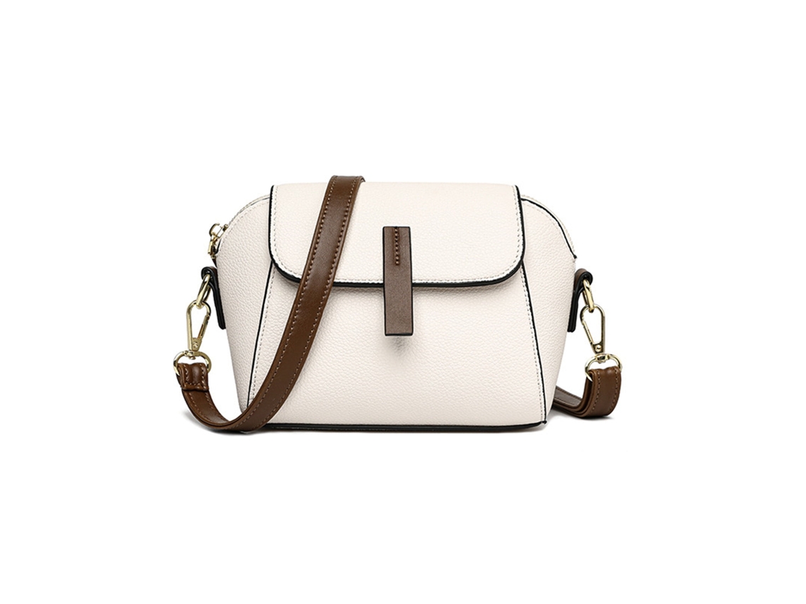Bolso Bandolera De Piel Suave Para Mujer