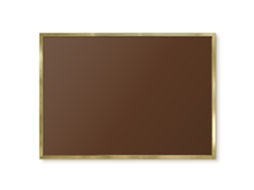Quadro magnético de parede cinza escuro para quarto Espelharte (70x50 cm)