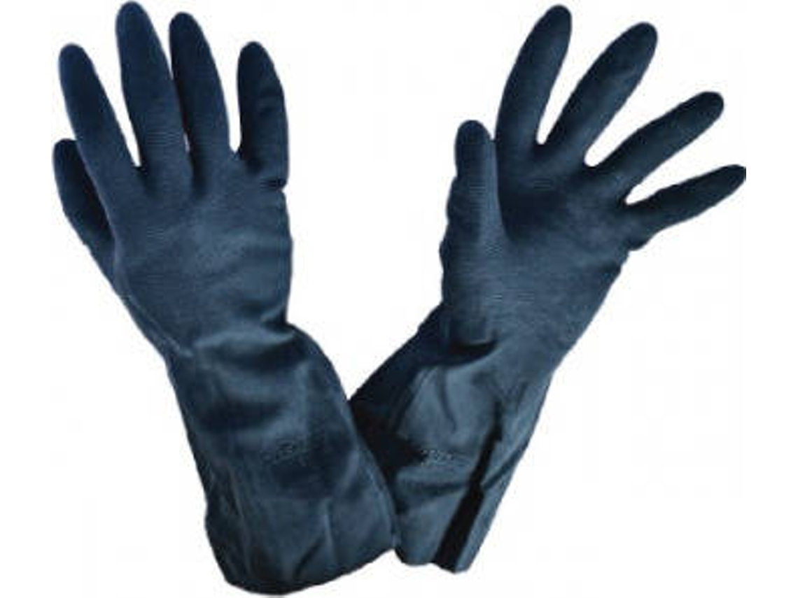 Luva CHEMITOOL SAFETY Neopreno Preto Interior Algodão