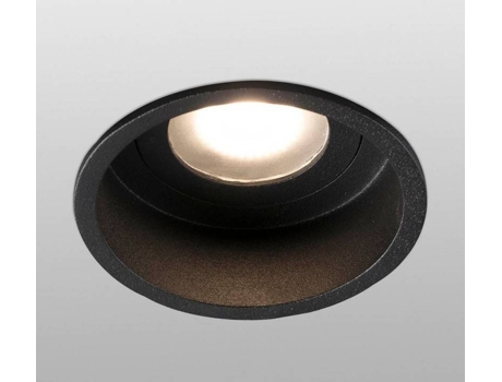 Candeeiro de Teto  Hyde 1 Luz (Preto - GU10 - Máx. 8W - Metal)