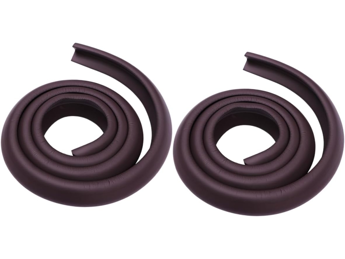 Conjunto de 2 Tiras Protetoras Anticolisão para Mesa de Centro, Mesa de Cabeceira e Estante. CHABERLU