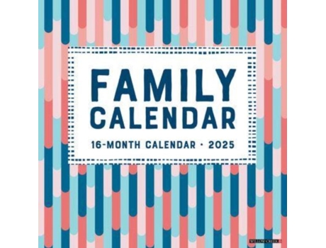 Livro Family Planner 2025 12 X 12 Wall Calendar de Willow Creek Press (Inglês)