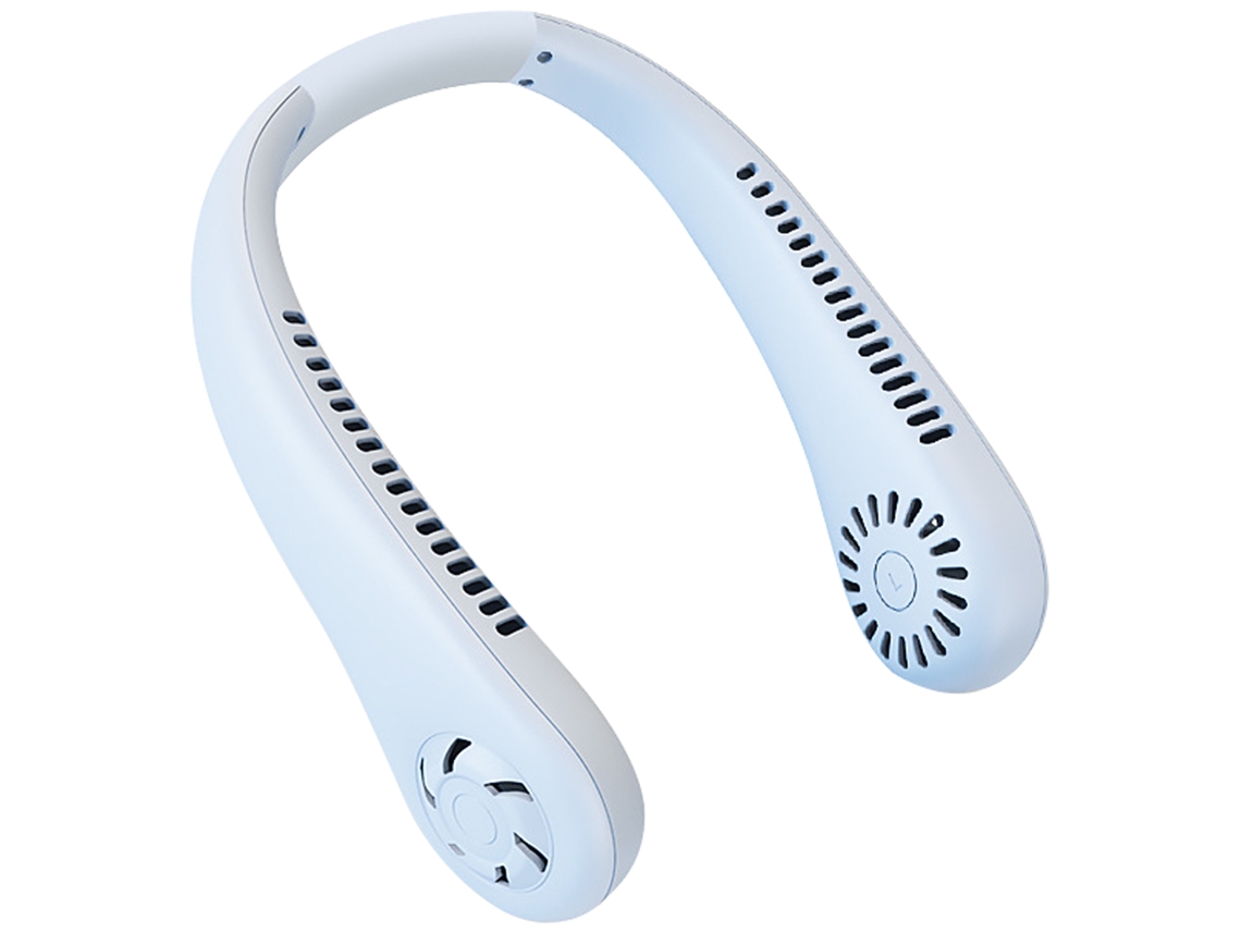 Laxiscreed Ventilador De Pescoço Portátil Com Três Velocidades, Ideal Para Uso Móvel E Confortável