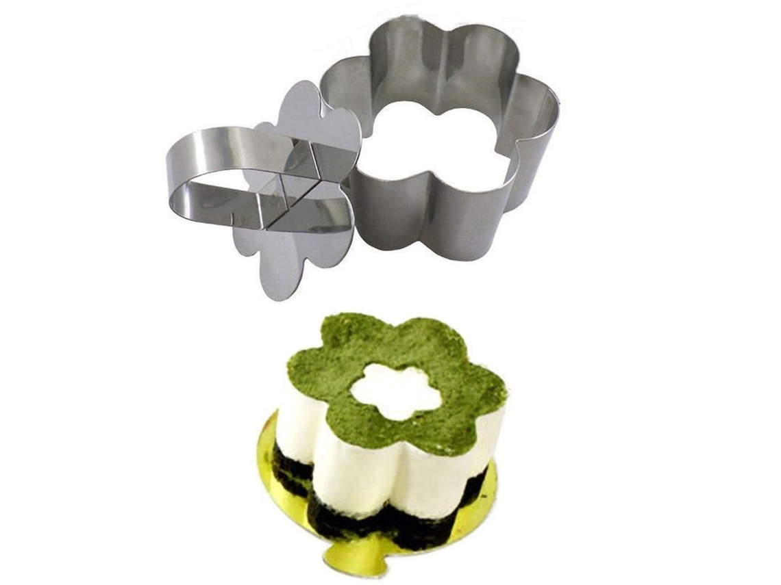 Molde De Acero Inoxidable Para Pasteles Y Galletas Formas Creativas Herramienta De Cocina Diy Para Repostería Flor