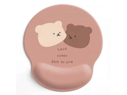 Mousepad Criativo E Adorável Com Desenho Animado E Apoio De Pulso Para Homens E Mulheres. Olysi Shop