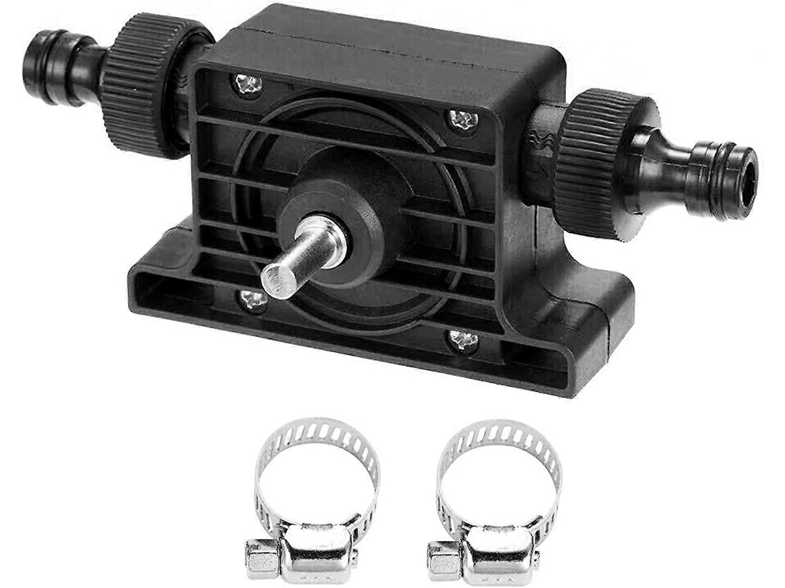 Bomba de Água e Óleo para Furadeira Elétrica, Autoaspirante, Material Abs e Liga, para Piscinas, Aquários e Limpeza Residencial