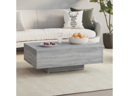 Vidaxl Mesa De Centro 85x55x31 Cm Derivados De Madeira Cinzento Sonoma
