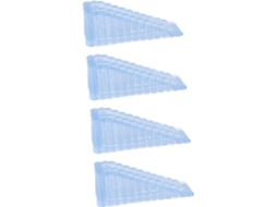 Conjunto De 4 Cunhas Silicone Para Portas,batentes Porta Uso Doméstico,protetores Cunha...