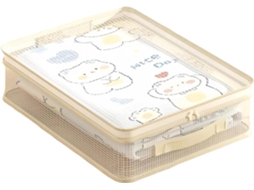Organizador Dobrável com Zíper Que Economiza Espaço, Ideal para Guardar Roupas de Cama,,, Capas CHABERLU