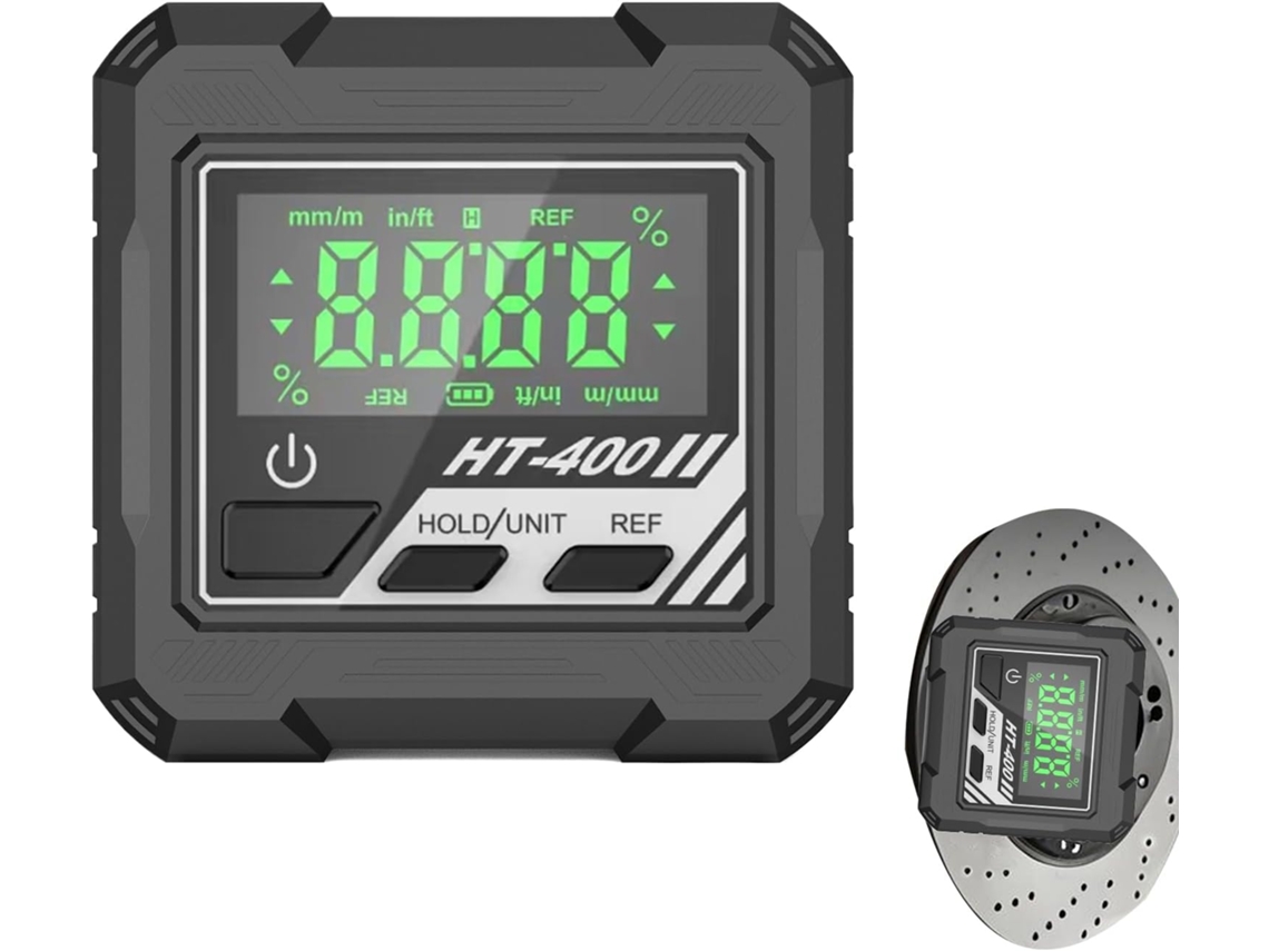 Transferidor De Ângulo Magnético Com Tela Lcd, Localizador Digital