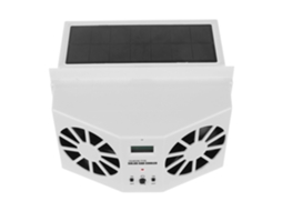 Ventilador De Exaustão Para Carro Movido A Energia Solar, Para Ventilação E Fácil Instalação, Feito De Plástico Abs, Promovendo A Circulação De Ar.