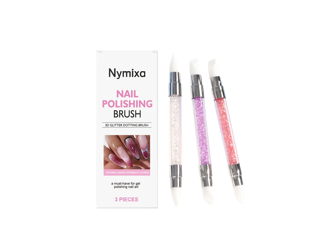 Caneta de Unhas Nymixa Duas Pontas Silicone