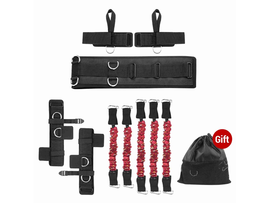 Conjunto De Bandas De Resistência Para Boxe Muay Thai Treino De Força Agilidade Explosão