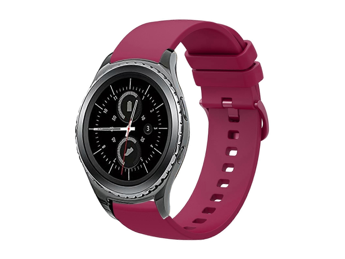 Pulseira De Silicone Macio De Cor Sólida De 20 Mm Para Samsung Gear S2 Classic