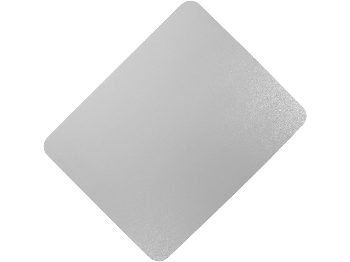 Mousepad De Couro Pu Branco, Prático E Confortável, Para Mesa De Jogos.