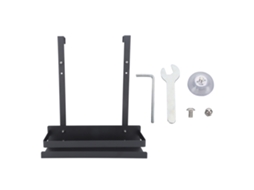 Organizador de Banheiro Pendente Preto de Ferro Multifuncional Shelf para Chuveiro com Espaço de Armazenamento S/MARCA