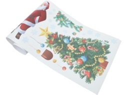 Adesivo De Parede Removível Em Pvc Com Formato De Árvore De Natal, Fácil De Aplicar.