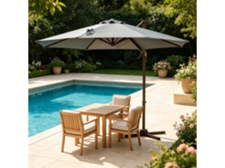 Guarda sol Exterior Braço Articulado Grande Piscina SINI TECH STORE