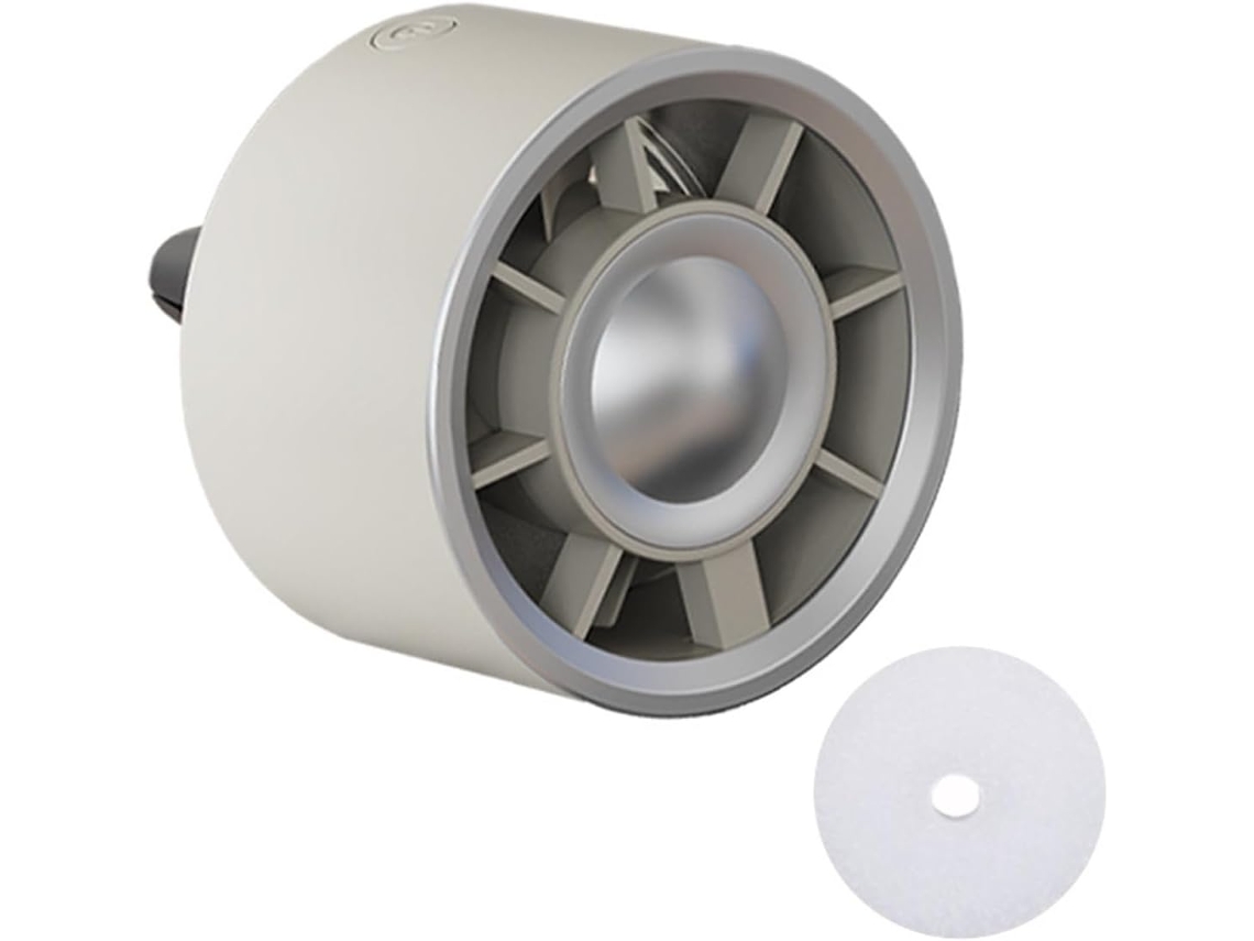 Ventilador De Teto Para Carro Com Saída Ar, Difusor De Fragrâncias E Ar Ambiente 3 Velocidades Rotação
